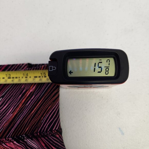 Champion Performance Women's XL Marroon Striped Vapor Athletic Leggings  2229 - Picture 7 of 9